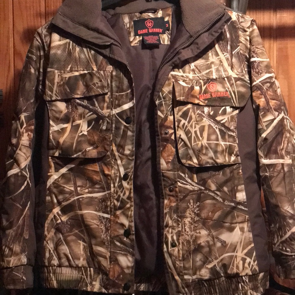 Women’s insulated camo duck jacket